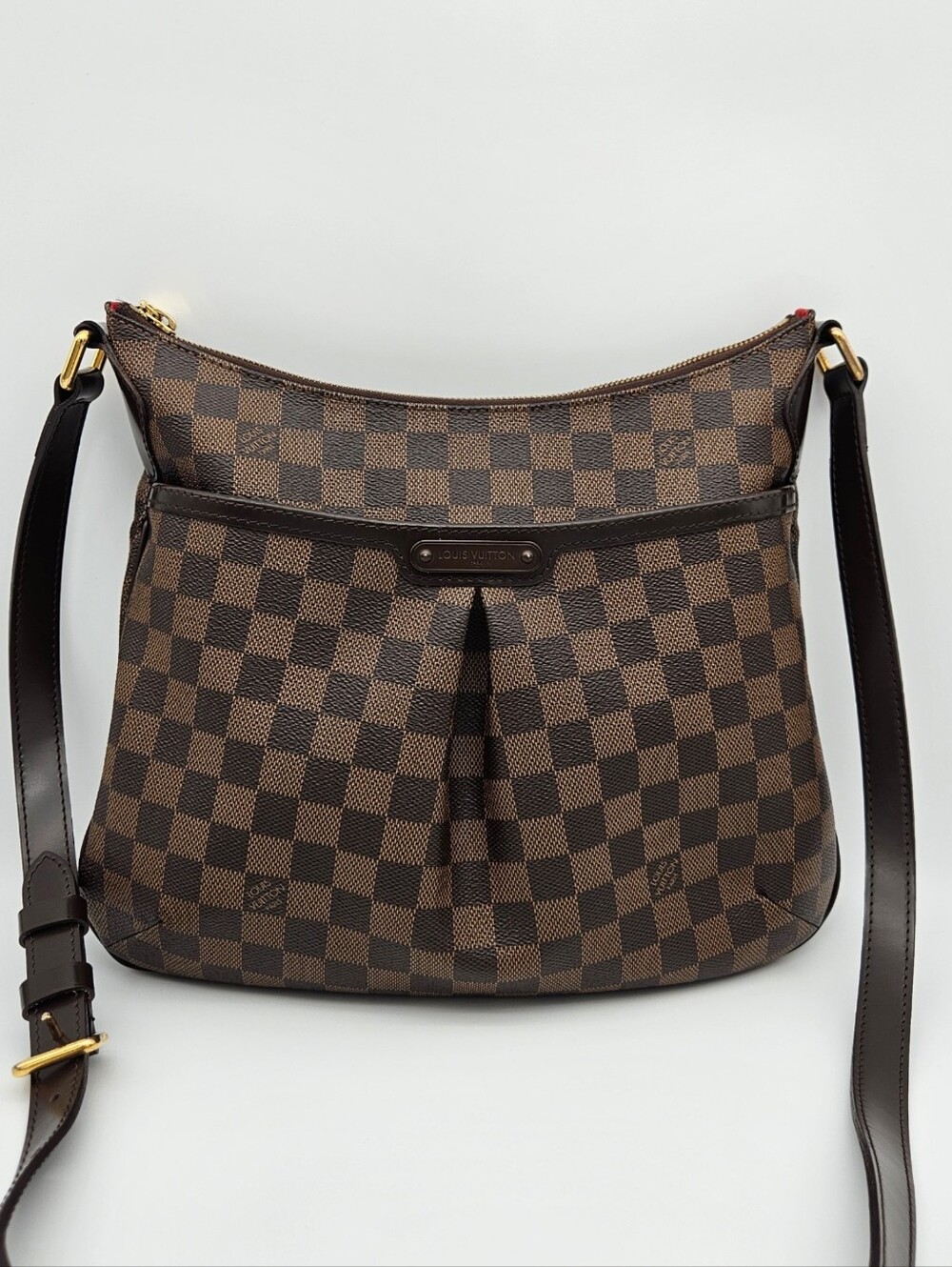 Authentic Louis Vuitton Damier Ebene Bloomsbury #4444M